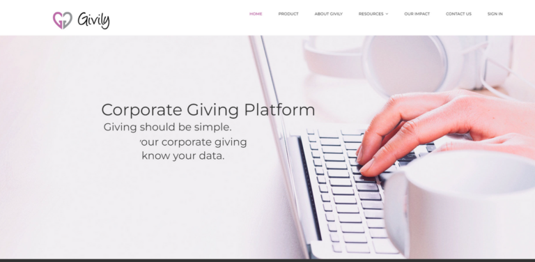 Givily: A Corporate Giving Platform for Streamlined Charitable Contributions