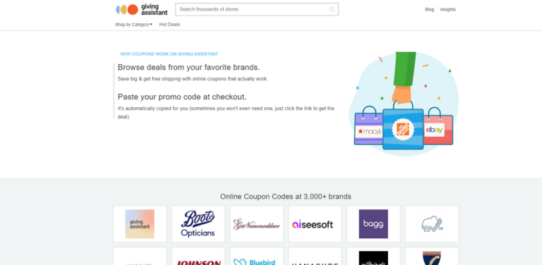 Giving Assistant: Your Go-To Platform for Coupons and Discounts