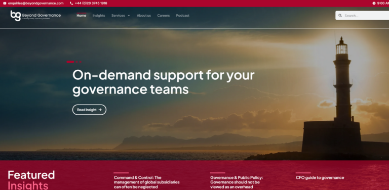 Governance Consultancy Project: Tailored Solutions for Corporate Governance Challenges