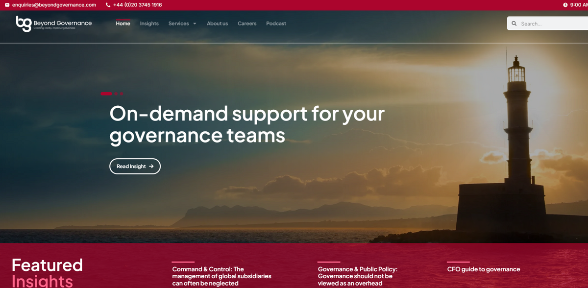 Governance Consultancy