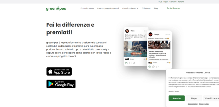 greenApes: Transforming Sustainable Actions into Real-World Impact