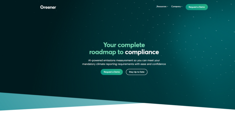 GreenerAI: Streamlining Emissions Reporting and Compliance