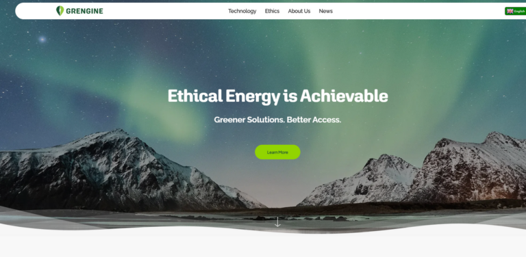 Grengine: Ethical Energy Solutions for Sustainable Living