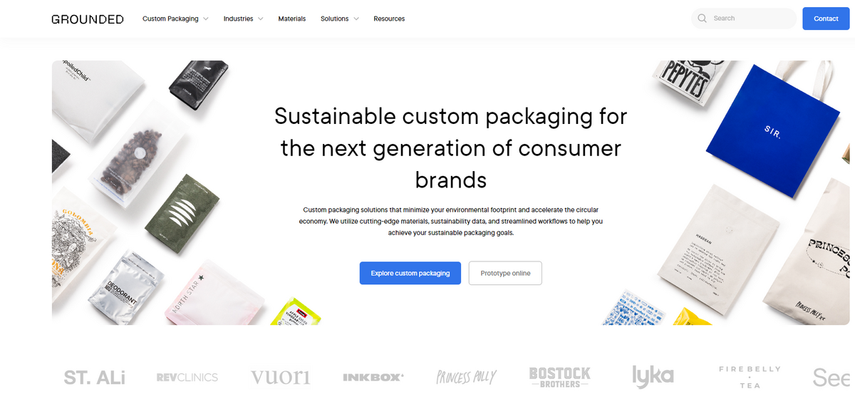 sustainable custom packaging