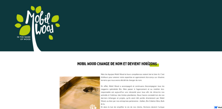 HORÏZONS: Eco-Designed Layout and Furniture for Sustainable Spaces