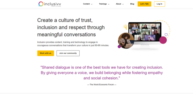 Inclusivv: Transforming Organizational Culture Through Courageous Conversations