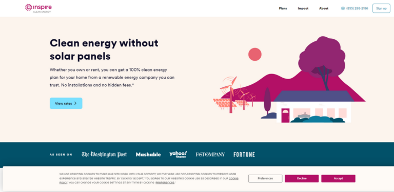 Inspire Clean Energy: Transforming Access to 100% Clean Energy for Homes
