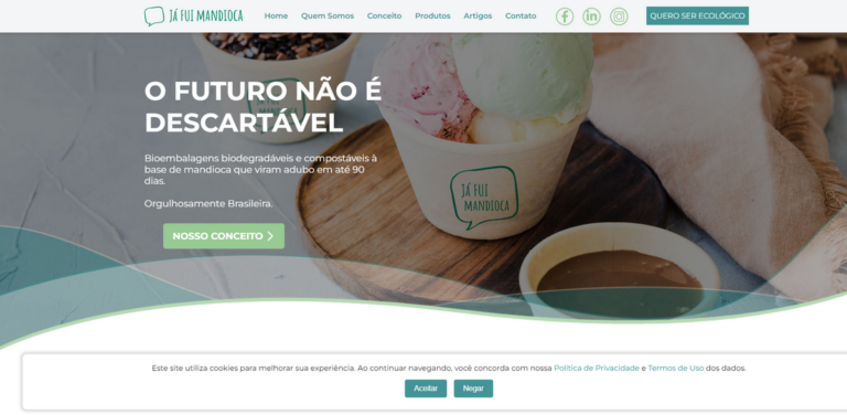 Já Fui Mandioca: Eco-Friendly Biodegradable Packaging Solutions from Brazil