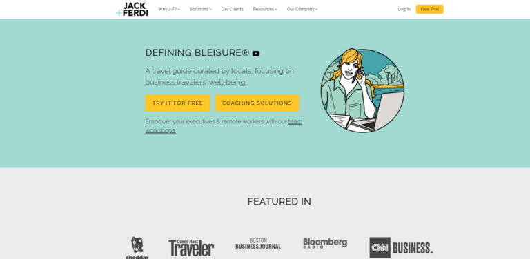 Jack and Ferdi: A Bleisure Travel Guide for Healthier Business Journeys