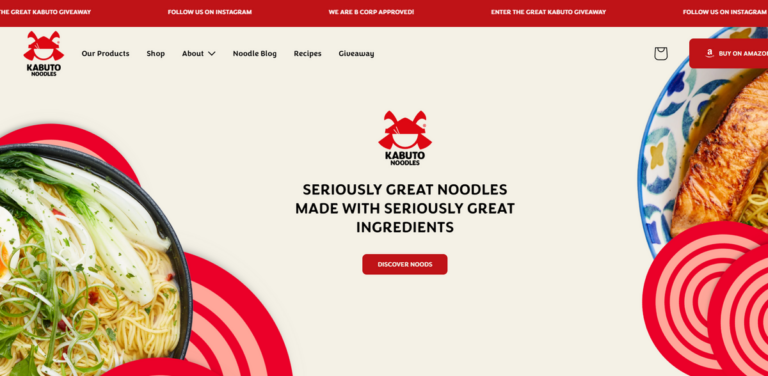 Kabuto Noodles: Authentic Asian Flavours with a Sustainable Twist