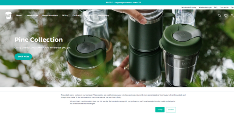 KeepCup: Sustainable Reusable Coffee Cups for Everyday Use