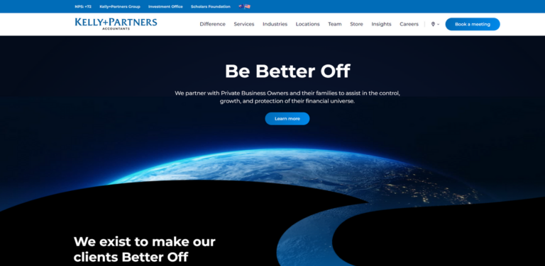 Kelly+Partners: Comprehensive Financial and Advisory Services Ecosystem