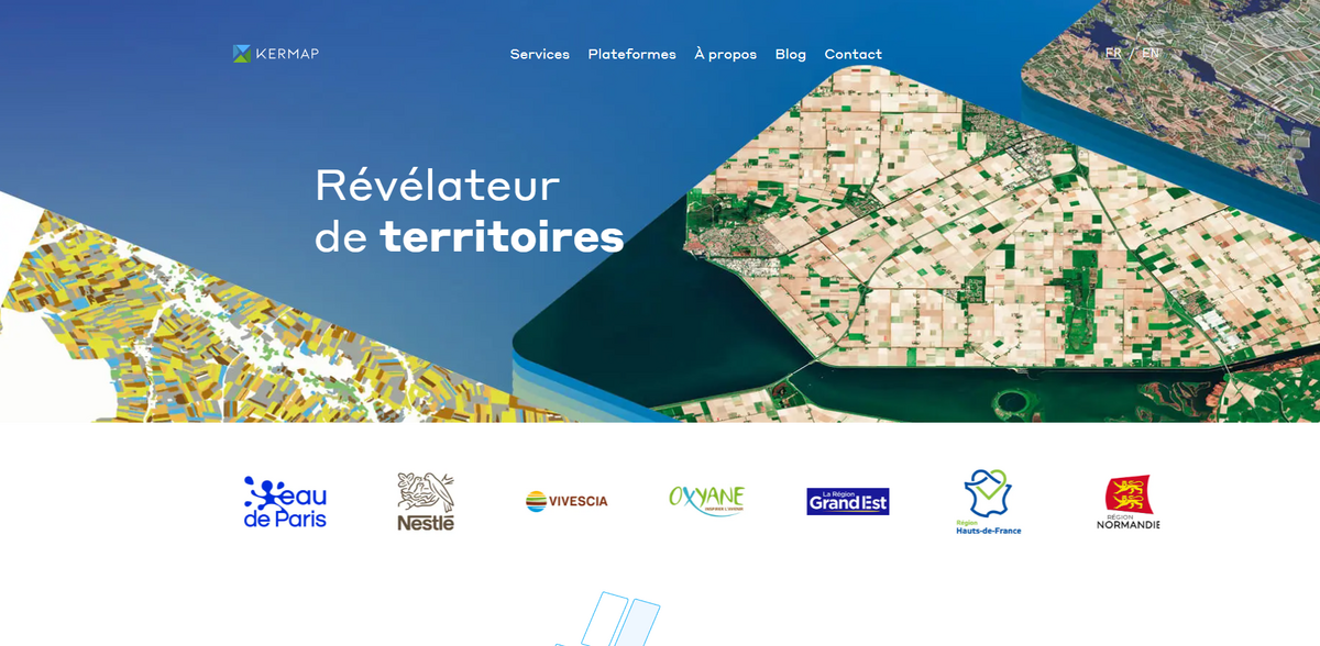 Kermap satellite imagery