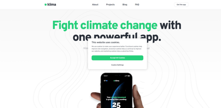 Klima: A Comprehensive App for Climate Action and Emission Reduction