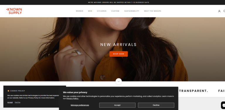 Known Supply: A New Era in Ethical Fashion