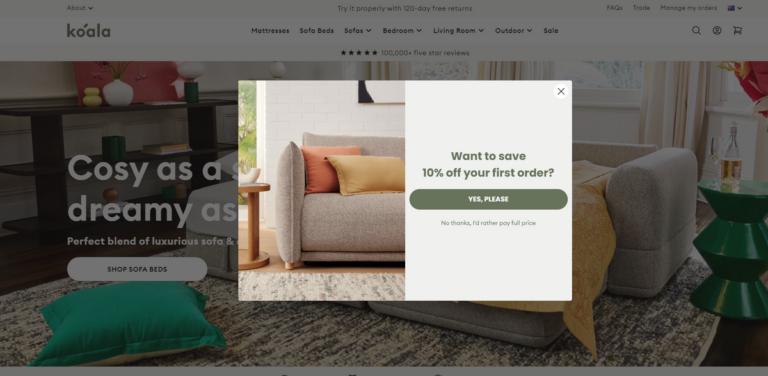 Koala: Elevating Home Comfort with Sustainable Furniture Solutions