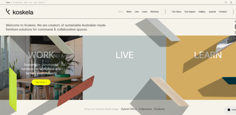 Koskela: Sustainable Designer Furniture Crafted in Australia