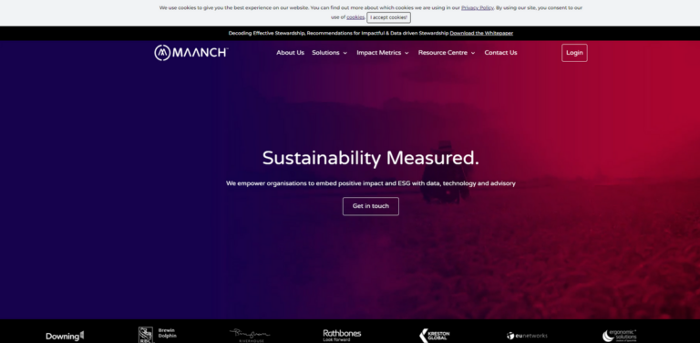 Maanch: Intelligent Platform for Streamlined Investment Stewardship