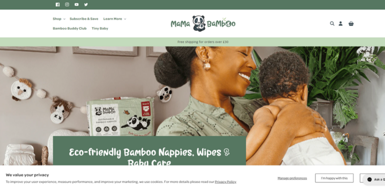 Mama Bamboo: Eco-Friendly Baby Care Products for a Greener Future