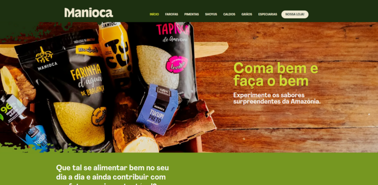 MANIOCA: Natural Foods Inspired by Amazonian Culture and Biodiversity