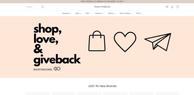 Manymoons: A Sustainable Initiative for Conscious Shopping