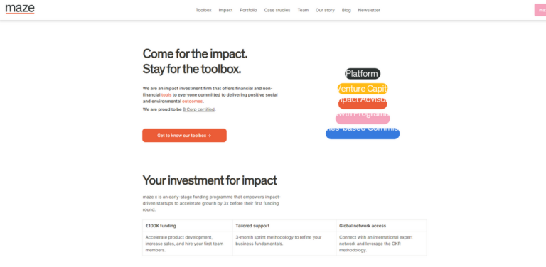 Maze Impact: Empowering Positive Change Through Impact Investment