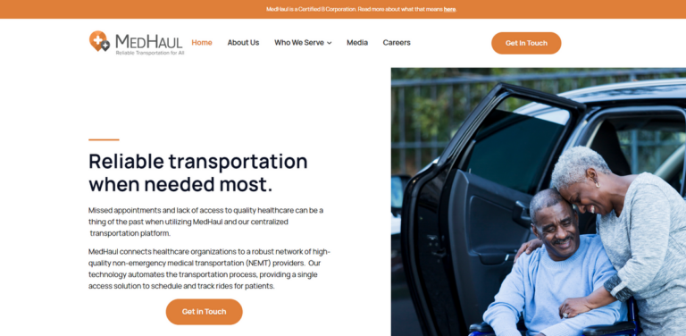 MedHaul: Connecting Healthcare Organizations with Reliable Non-Emergency Medical Transportation