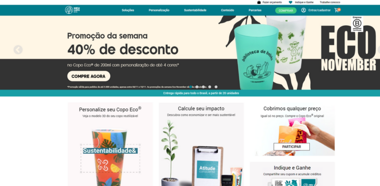 Meu Copo Eco: A Sustainable Solution for Disposable Cup Waste