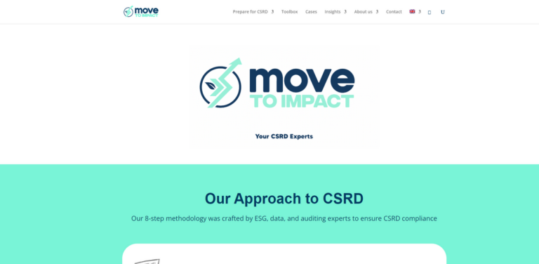 Move to Impact: A Consultancy for Sustainable CSRD Compliance