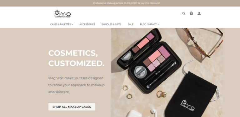 M·Y·O Cosmetic Cases: Elegant and Sustainable Beauty Solutions