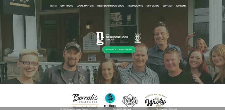 Neighbourhood Group: Sustainable Dining and Community Engagement