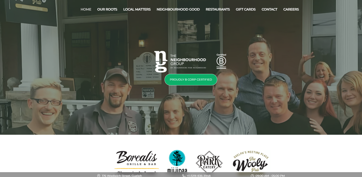 Neighbourhood Group, sustainable dining, community restaurants