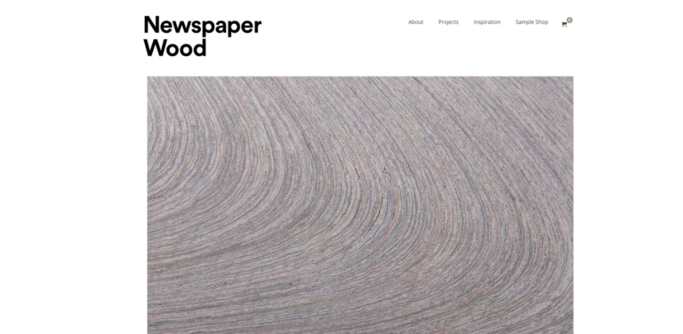 NewspaperWood: Transforming Recycled Paper into Sustainable Wood Alternatives