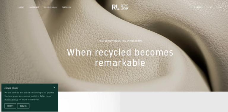 THE NEXT GEN LEATHER COMPANY: Transforming Waste Leather into Sustainable Materials