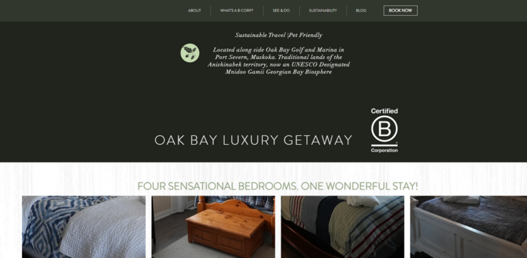 Oak Bay Luxury Getaway: Eco-Conscious Retreat in Georgian Bay