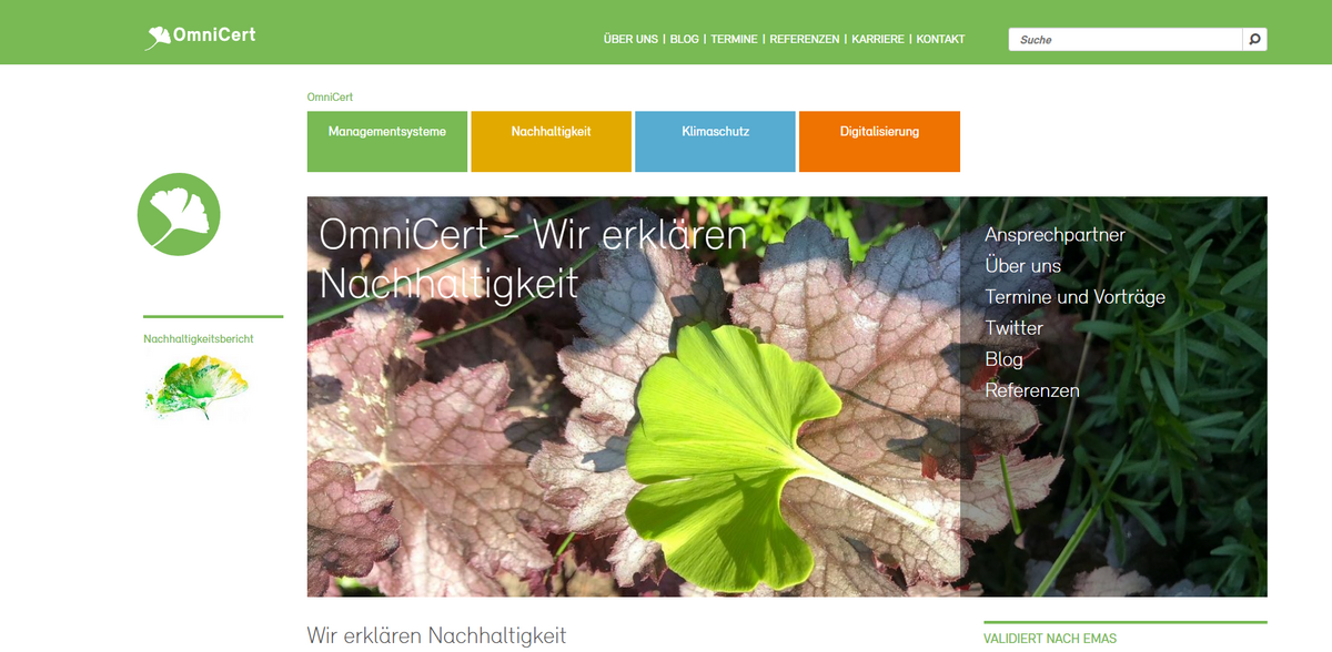 OmniCert environmental auditing