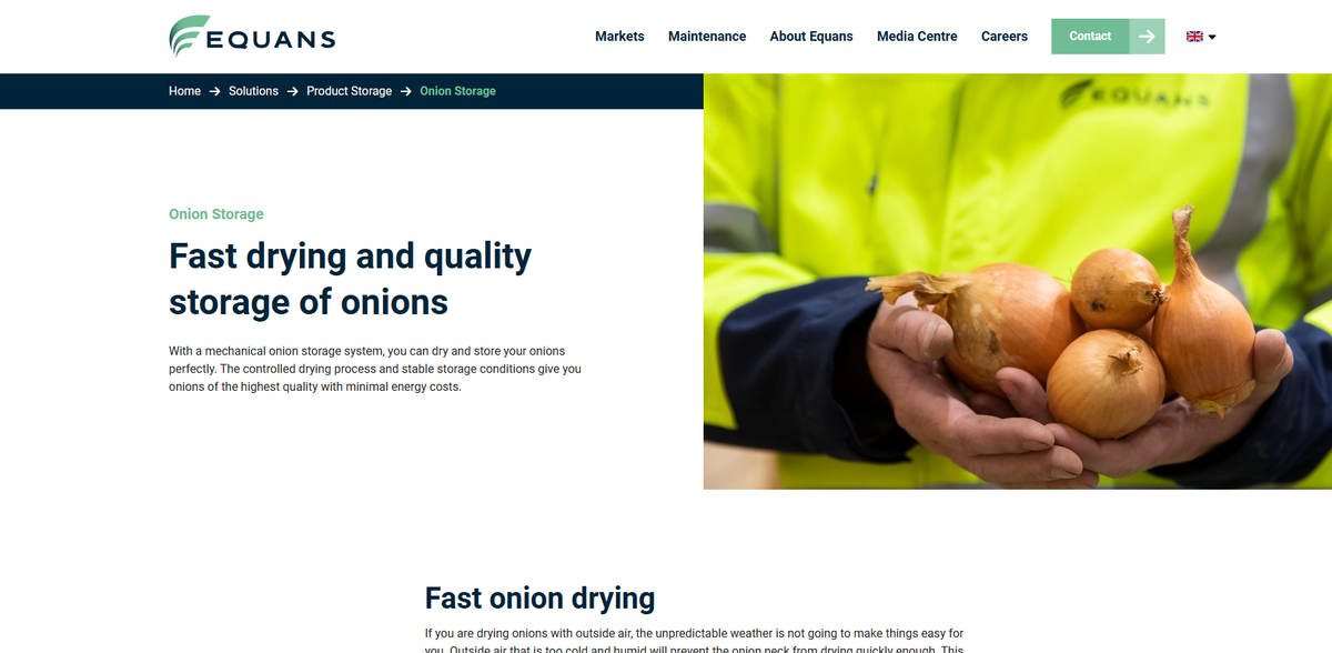 Onion Storage Project