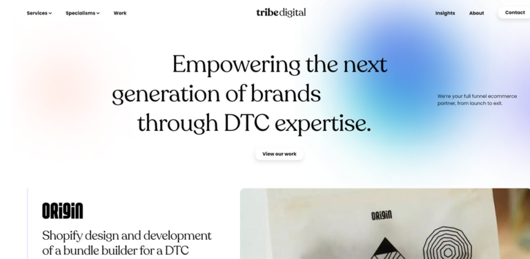 Origin Coffee: Custom Shopify Design and Development for DTC Coffee Brand