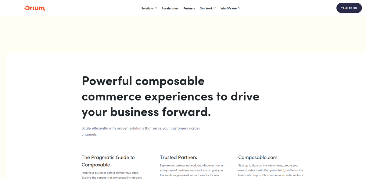 composable commerce