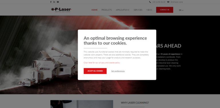 P-Laser: Advanced Industrial Laser Cleaning Systems for Sustainable Solutions