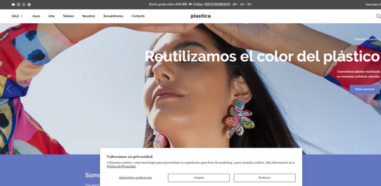 PLASTICA: Handmade Conscious Jewelry from Recycled Plastic