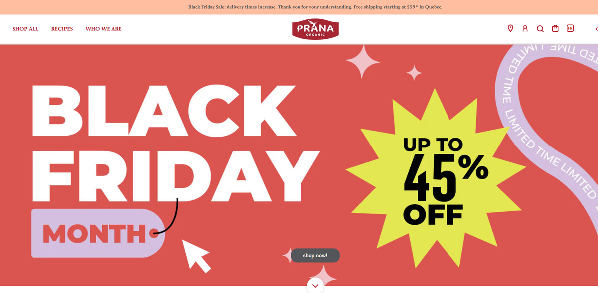 Prana organic food