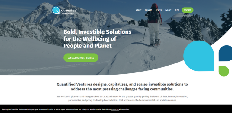 Quantified Ventures: Innovative Solutions for Community Wellbeing
