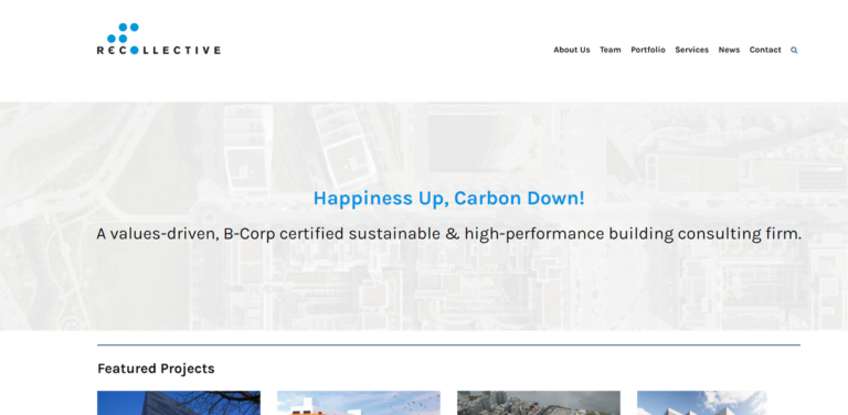 Recollective: Sustainable Building Consulting for a Greener Future