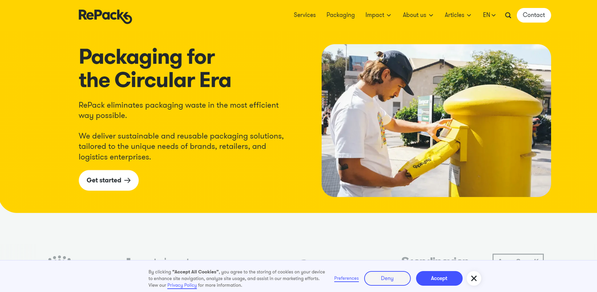 RePack reusable packaging
