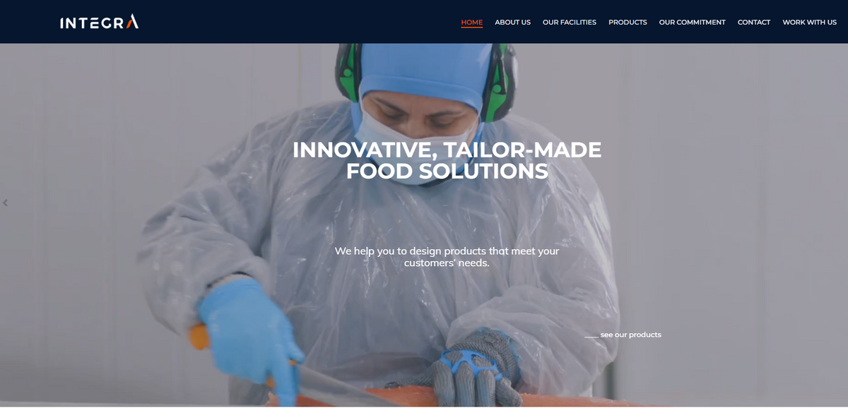 customized seafood processing