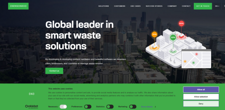 Sensoneo: Smart Waste Management Solutions for Efficient Urban Living