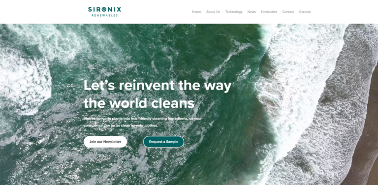 Sironix Renewables: Transforming Plants into Eco-Friendly Cleaning Ingredients