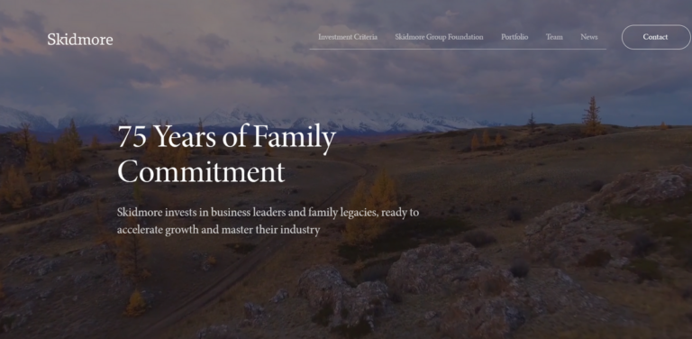 Skidmore Group: Investing in Business Leaders and Family Legacies