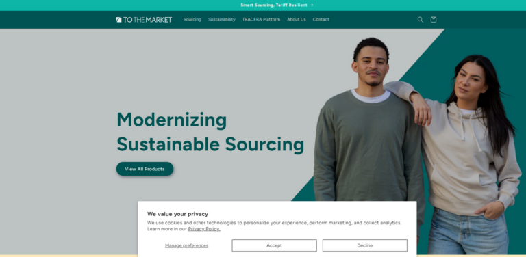 To The Market: Ethical Sourcing and Tariff Resilience for Sustainable Supply Chains
